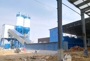 HZS240混凝土攪拌站(圖1) 菏澤240混凝土攪拌站